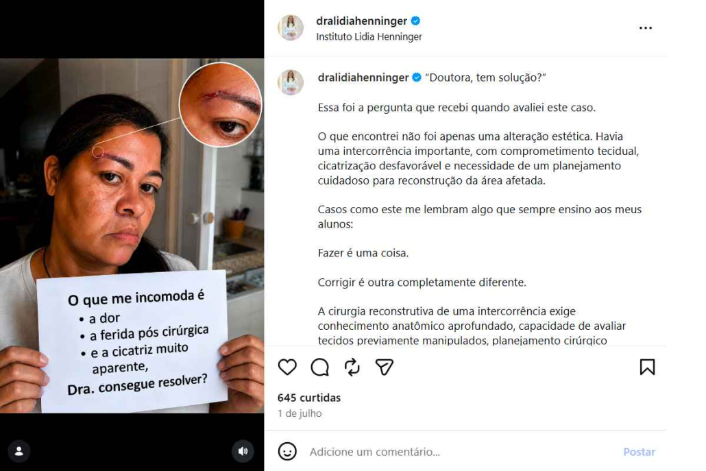 Intercorrências cirúrgicas na face: como o planejamento reconstrutivo pode restaurar função, estética e confiança